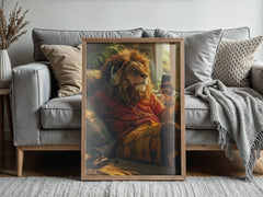 funky-lion-wall-art-animal-poster-music-vibe
