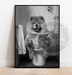 chow-chow-on-toilet-wall-art-print