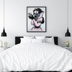 Cinderella Revolution | Banksy-Inspired | Urban Street Wall Art Print