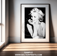 classic Marilyn Monroe smiling portrait