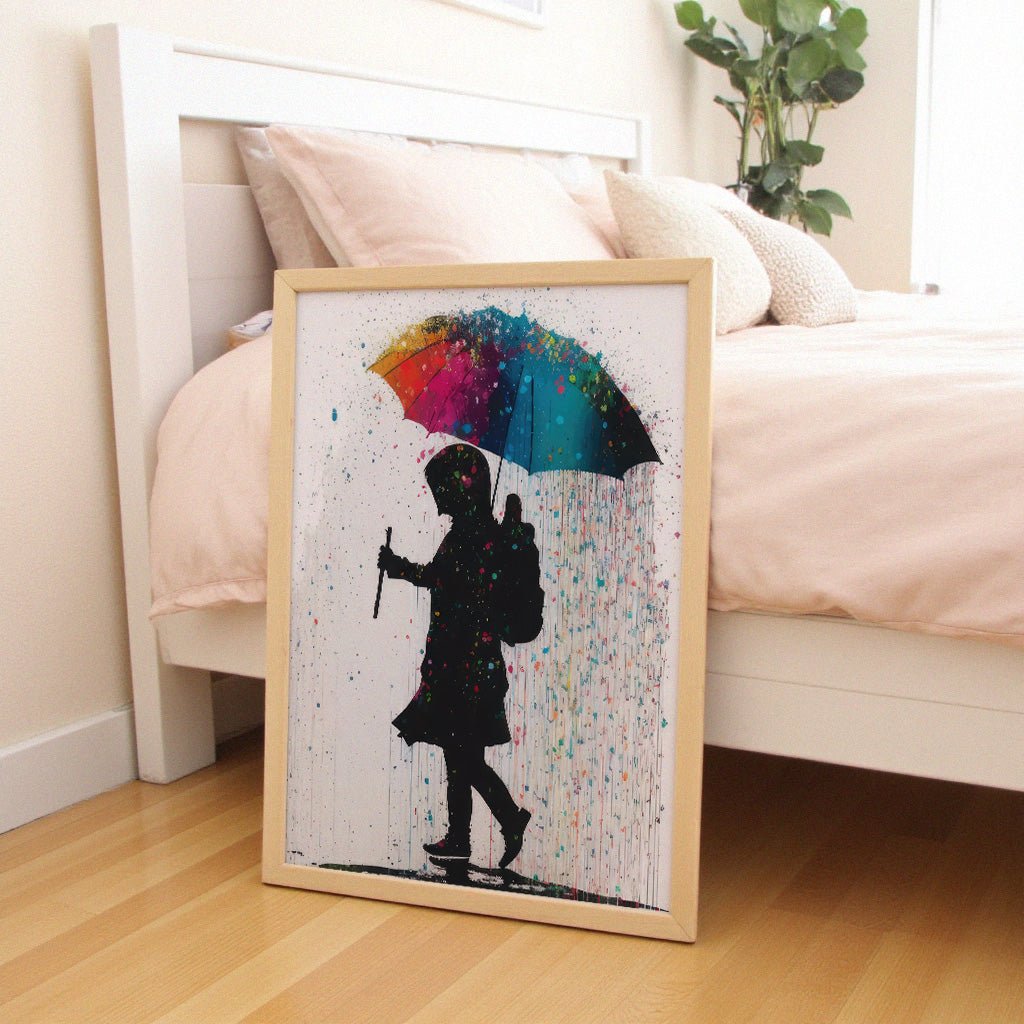 Colour Splash | Banksy-Inspired | Street Wall Art Print