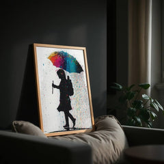 Colour Splash | Banksy-Inspired | Street Wall Art Print