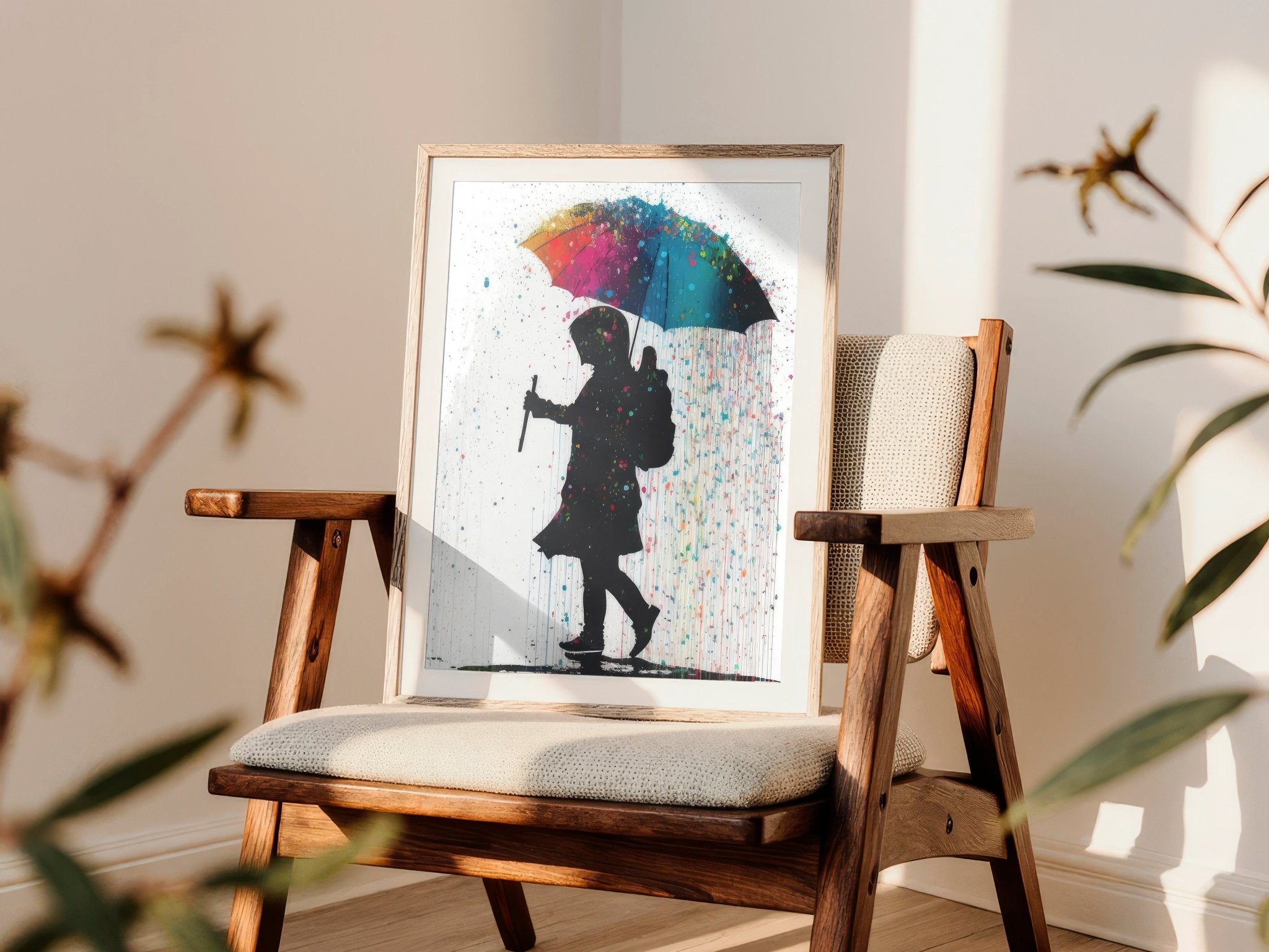 Colour Splash | Banksy-Inspired | Street Wall Art Print