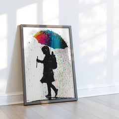 Colour Splash | Banksy-Inspired | Street Wall Art Print