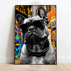 cool-frenchie-graffiti-backdrop-wall-art-print