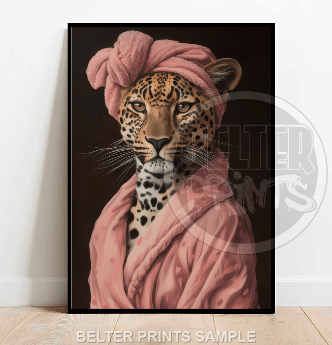 couture-leopard-pink-dressing-gown-wall-art-print