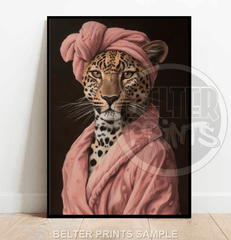 couture-leopard-pink-dressing-gown-wall-art-print