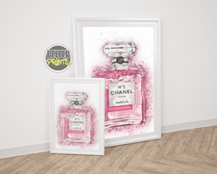 chanel-no5-abstract-bottle-wall-art-print-decor