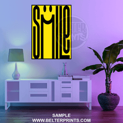 decor-smile-yellow-emoji-typography-wall-art-print