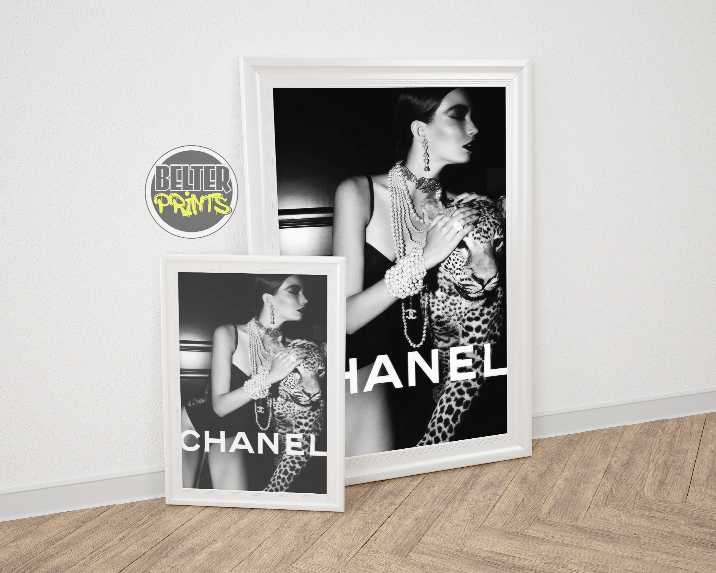 designer fashion wall decor, edgy luxury artwork, fashion model art print