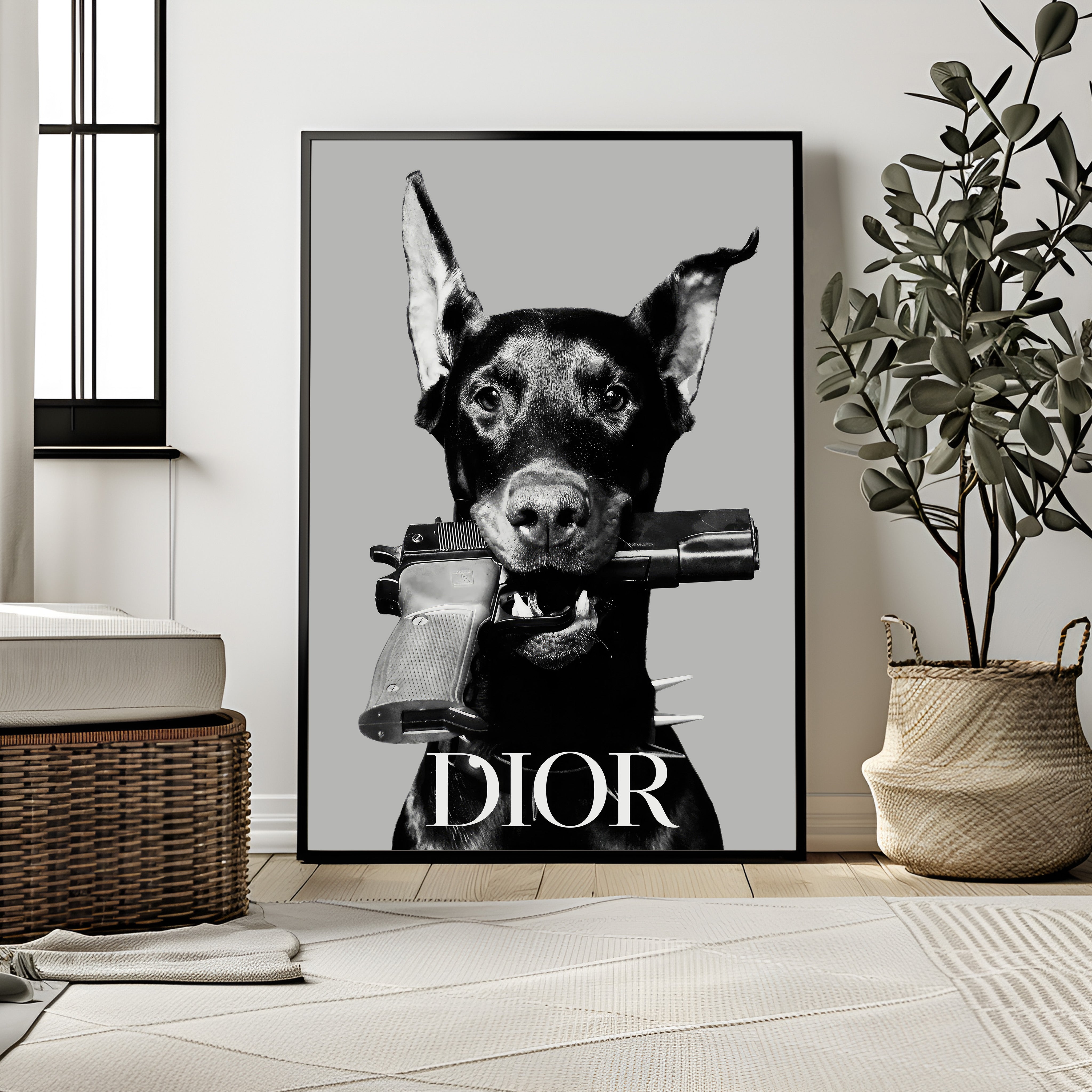 dior-doberman-dog-wall-art-print