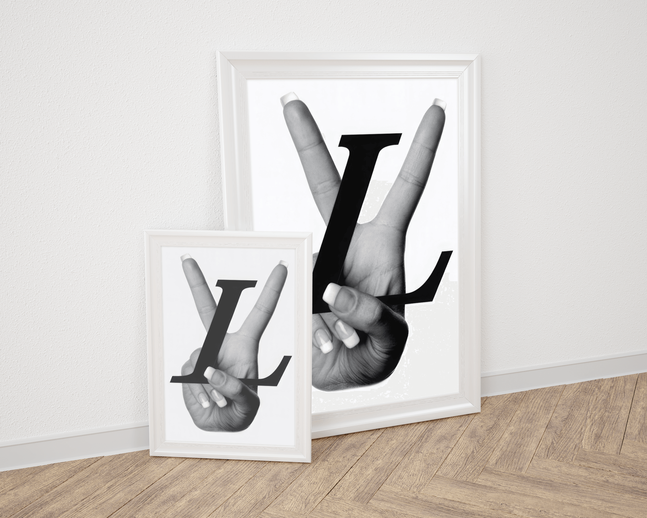  fashion statement wall decor, urban luxury poster