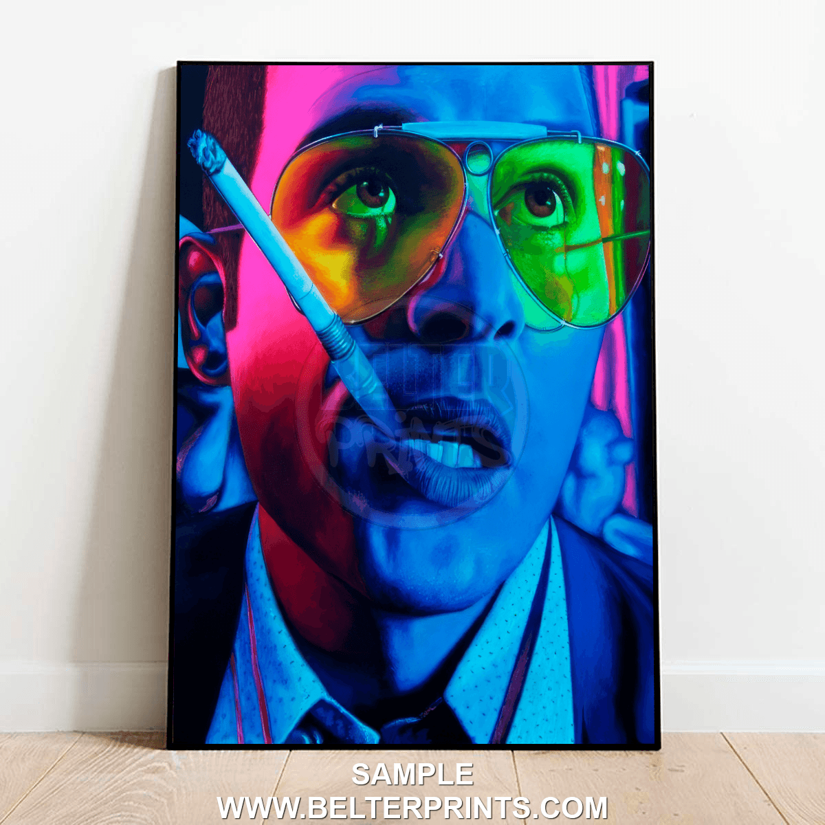 fear and loathing depp wall art print