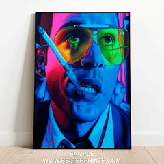 fear and loathing depp wall art print