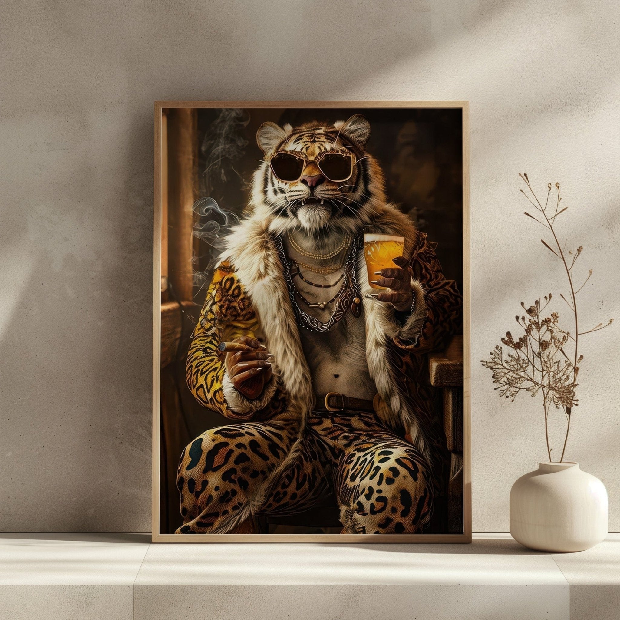 cool-leopard-animal-art-print-with-cocktail