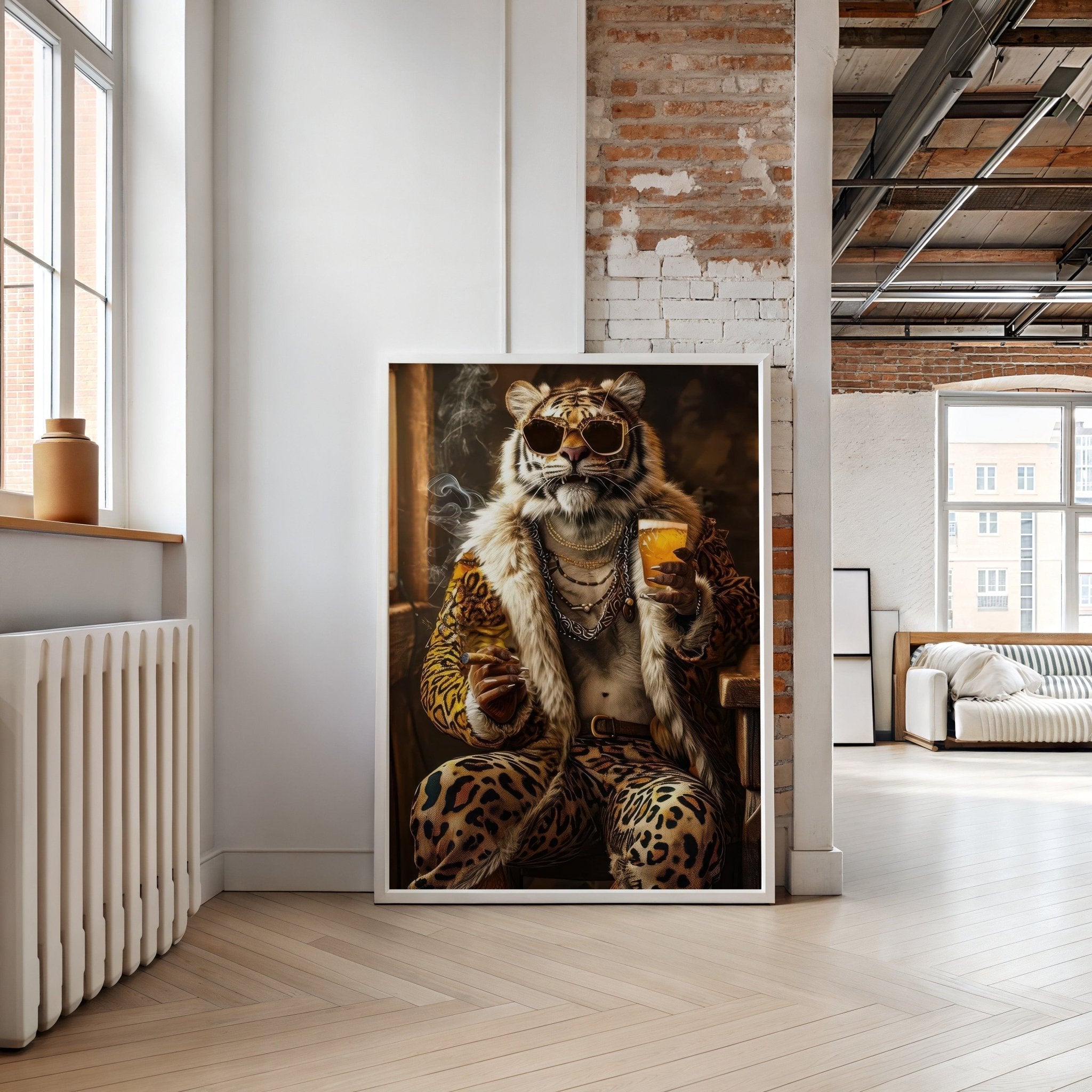leopard-wall-decor-animal-glamorous-artwork
