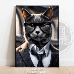 formal-cat-wall-art-print