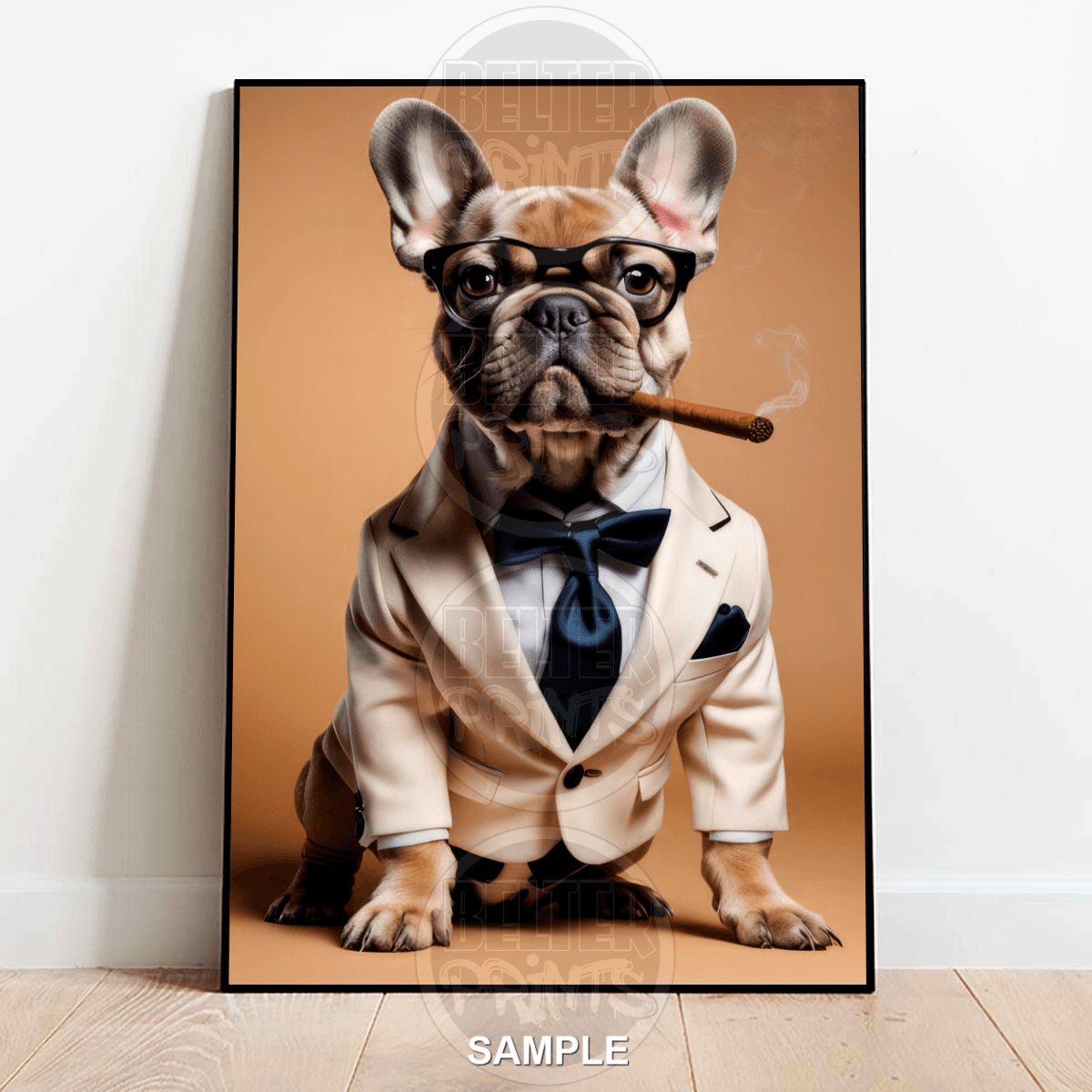 formal-frenchie-in-flashy-suit-wall-art-print