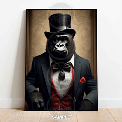 formal-gorilla-wall-art-print