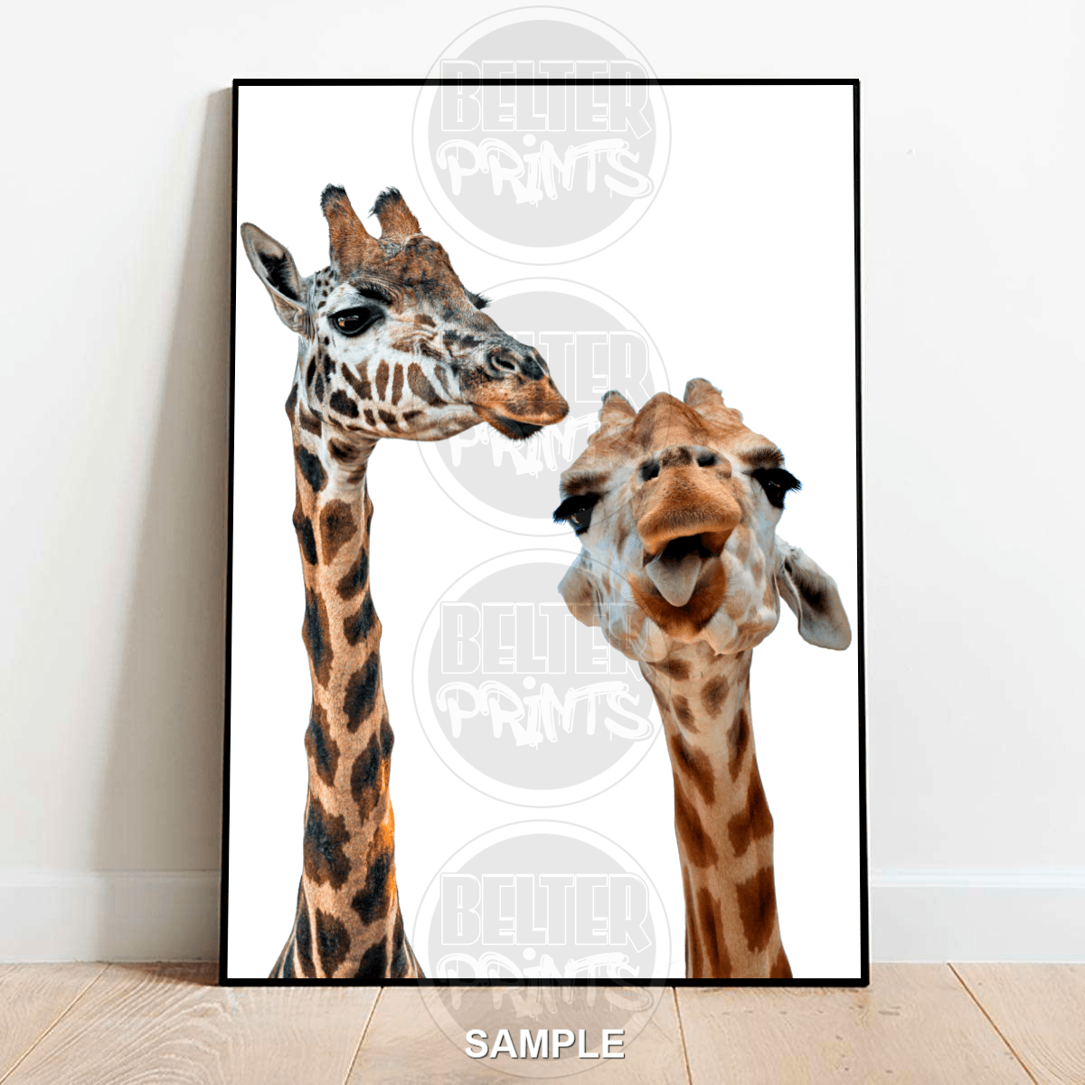 giraffe-antics-wall-art-print