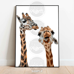 giraffe-antics-wall-art-print