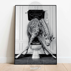 giraffe-on-loo-wall-art-print