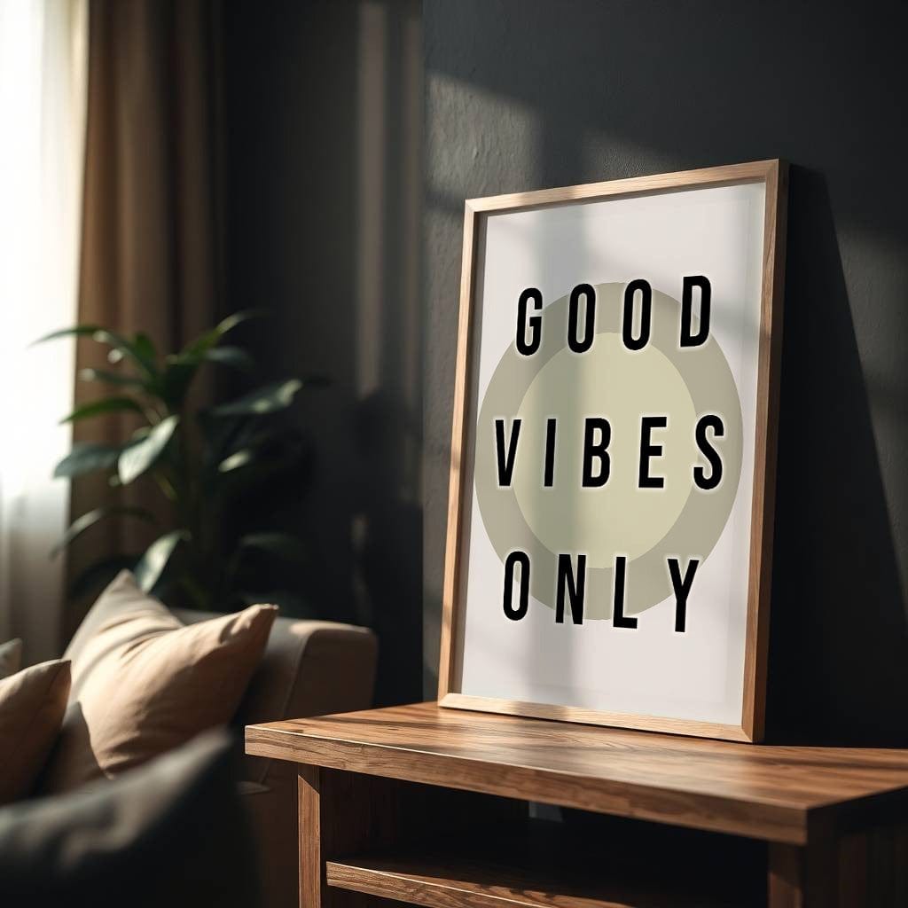 positive-quote-poster-good-vibes-only