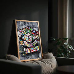 urban-graffiti-banksy-style-cube-wall-art-print