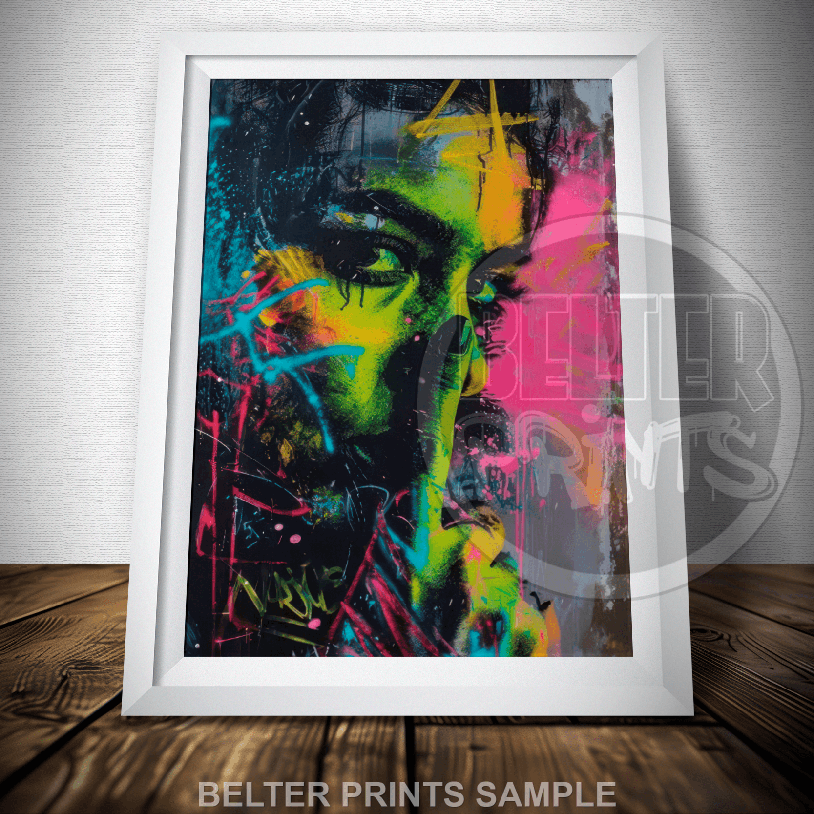 hush-pop-art-print-colorful-woman-side-profile-urban