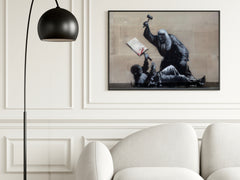 The Hammer Falls | Banksy Court Wall Art Print
