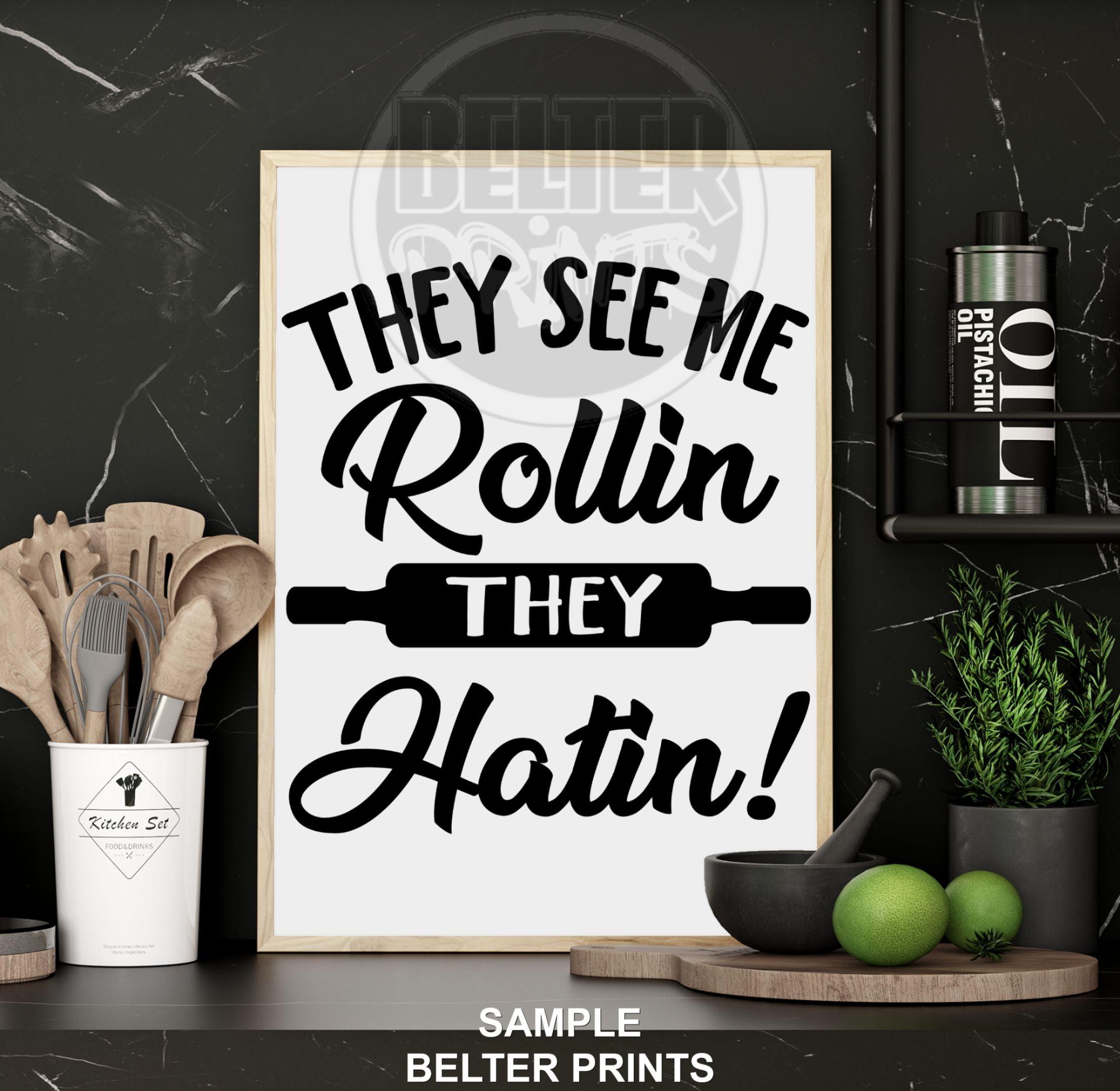 kitchen wall art print
