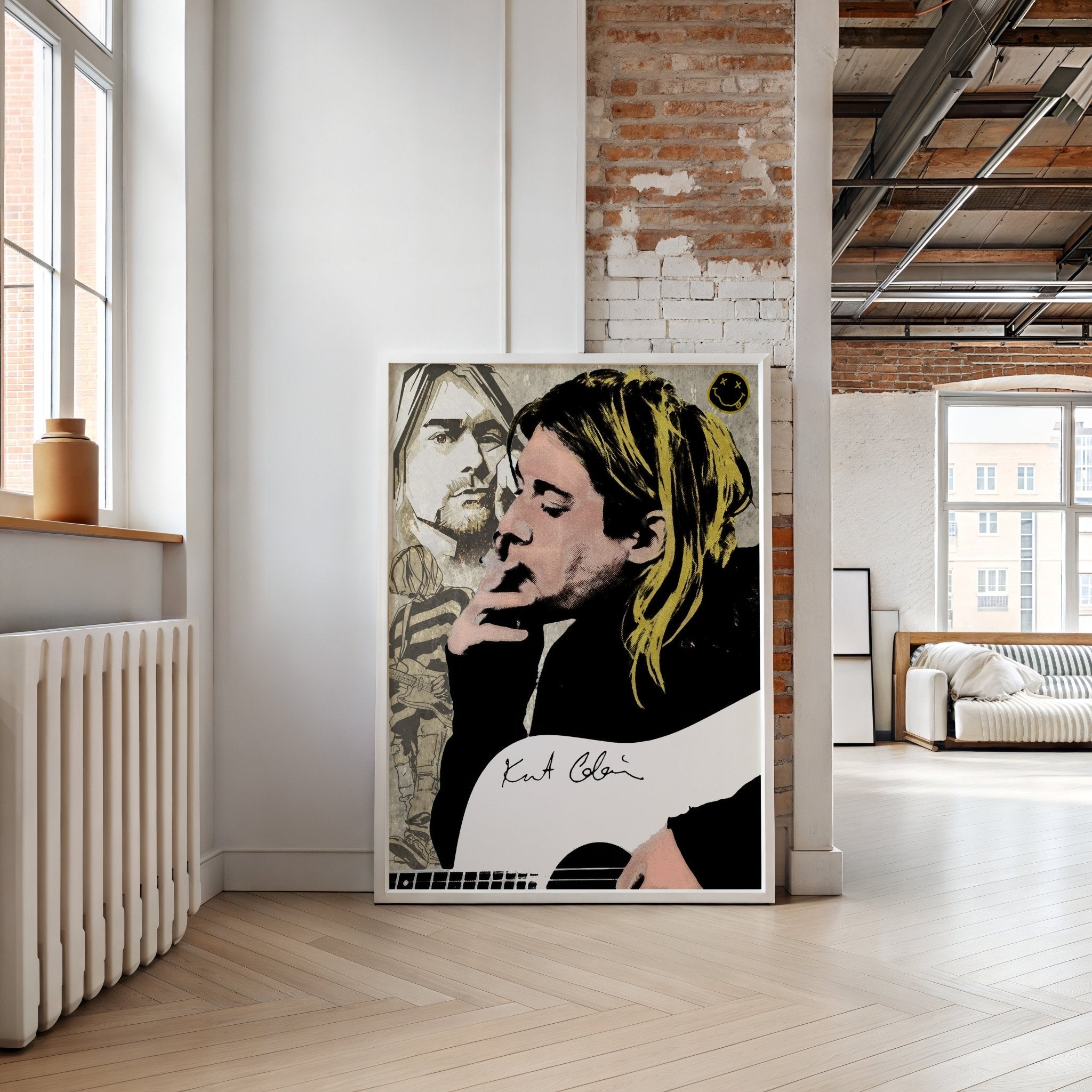 kurt-cobain-art-print-grunge-rock-wall-decor