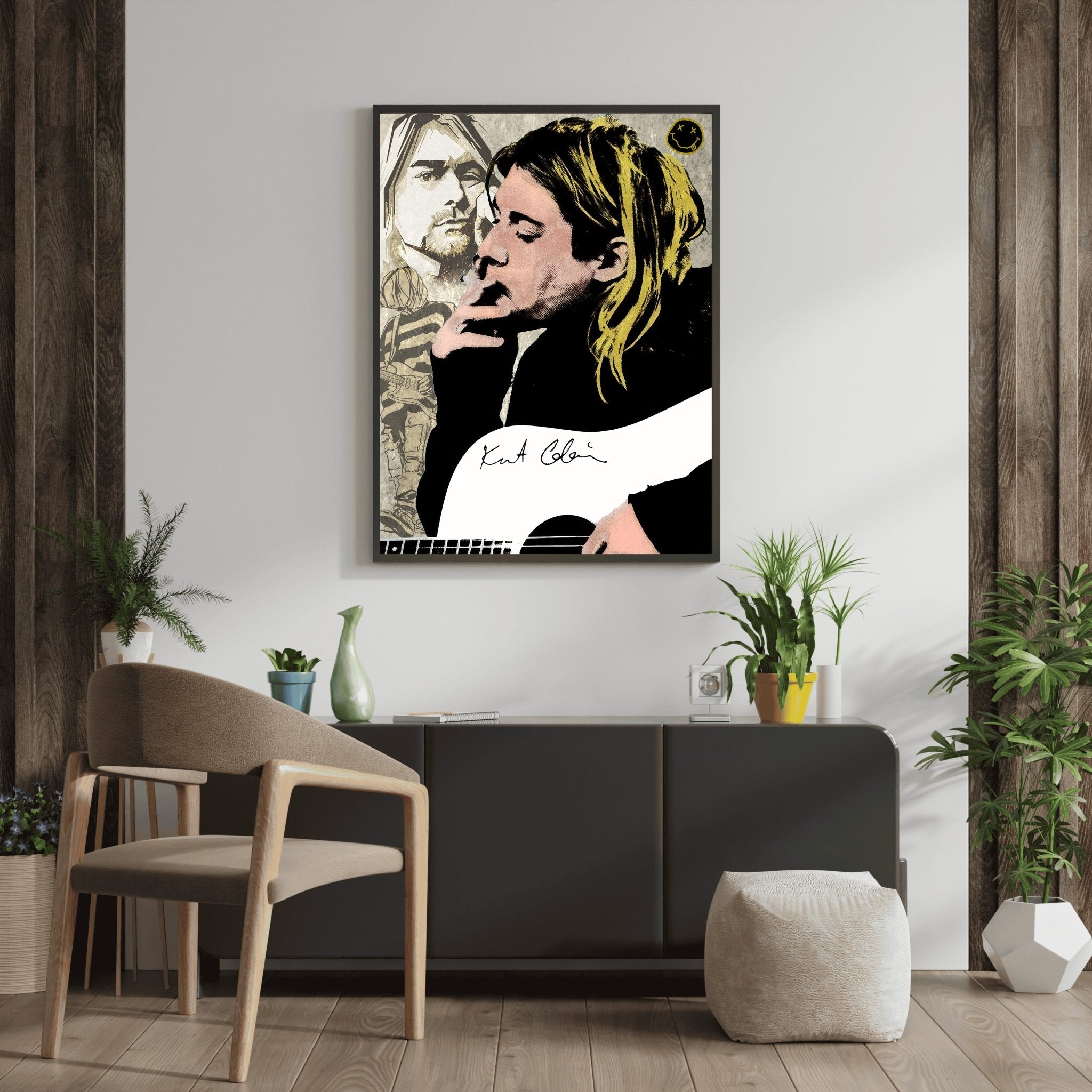 90s-grunge-kurt-cobain-wall-art-music-poster