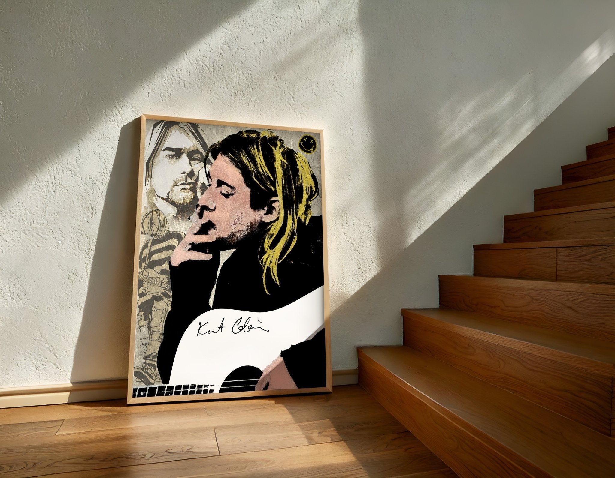 grunge-legend-kurt-cobain-wall-art-portrait