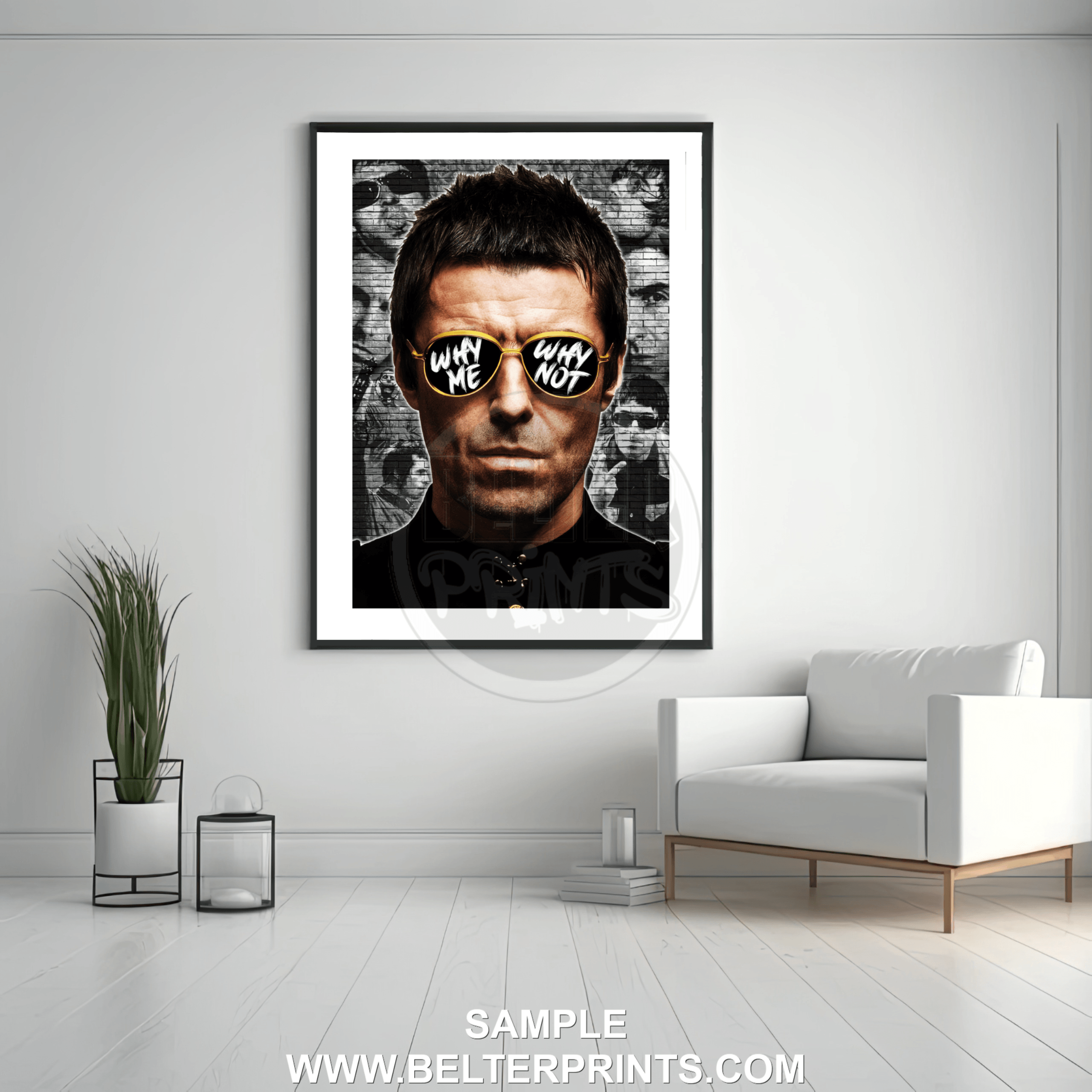 liam gallagher oasis modern wall art 2025
