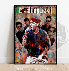 limp-bizkit-wall-art-band-poster-pop-art-print