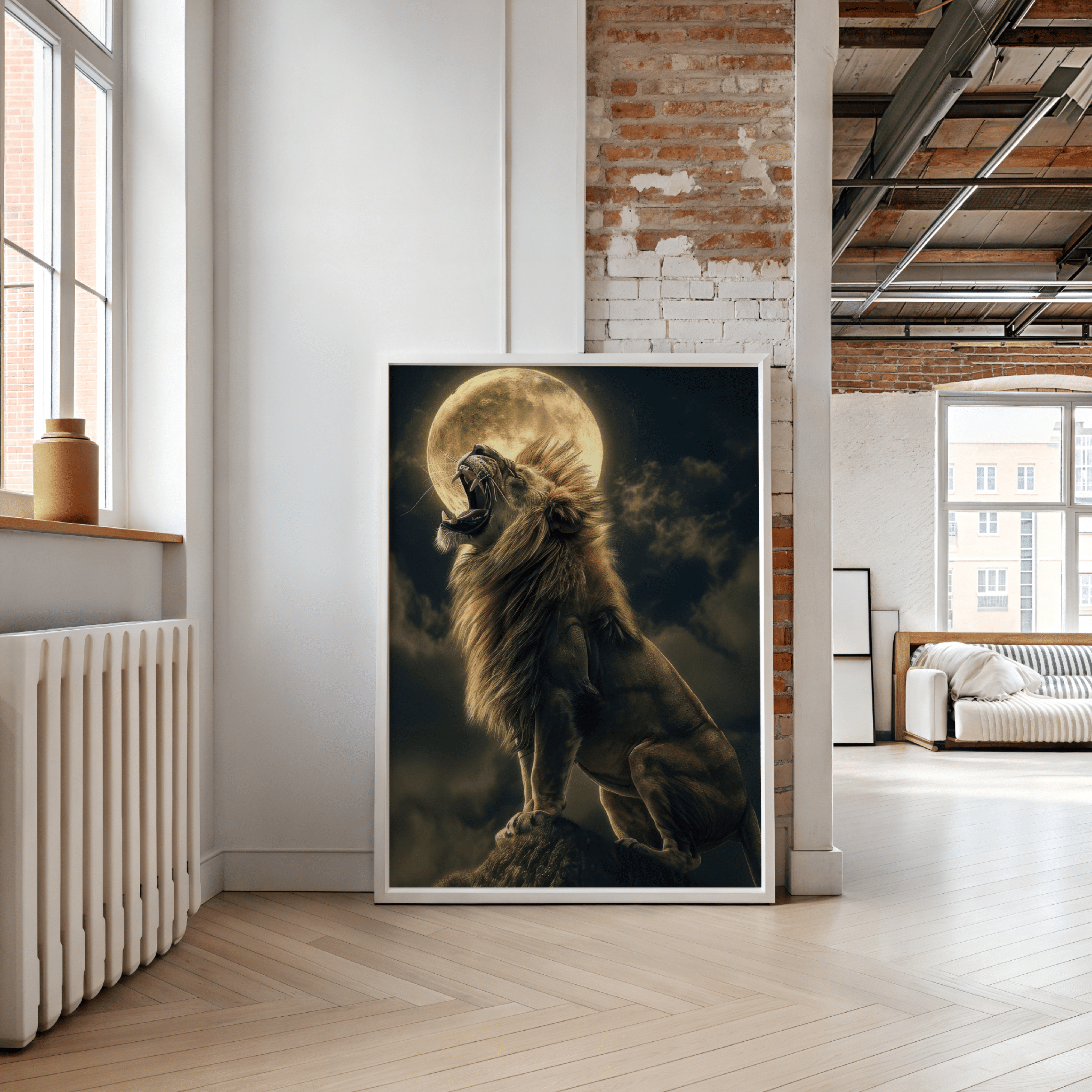 lion-howling-at-moon-wall-art-print-belter-prints