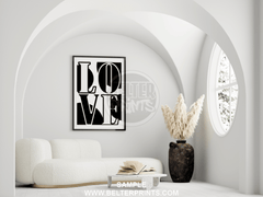 love-black-white-typography-wall-art-print-decor