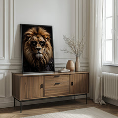 Luxe Leo | Unique Lion Wall Art Print