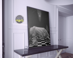 luxury-in-check-glamour-chess-wall-art-print-poster