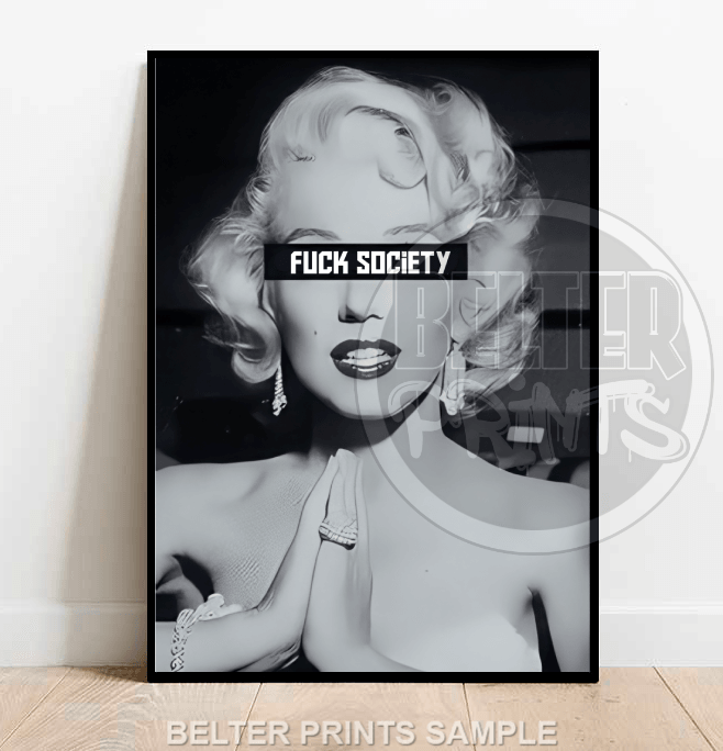 marilyn-monroe-bold-text-edit-wall-art-print