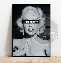 marilyn-monroe-bold-text-edit-wall-art-print