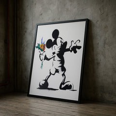 rebellious-mickey-mouse-throwing-flowers-wall-art