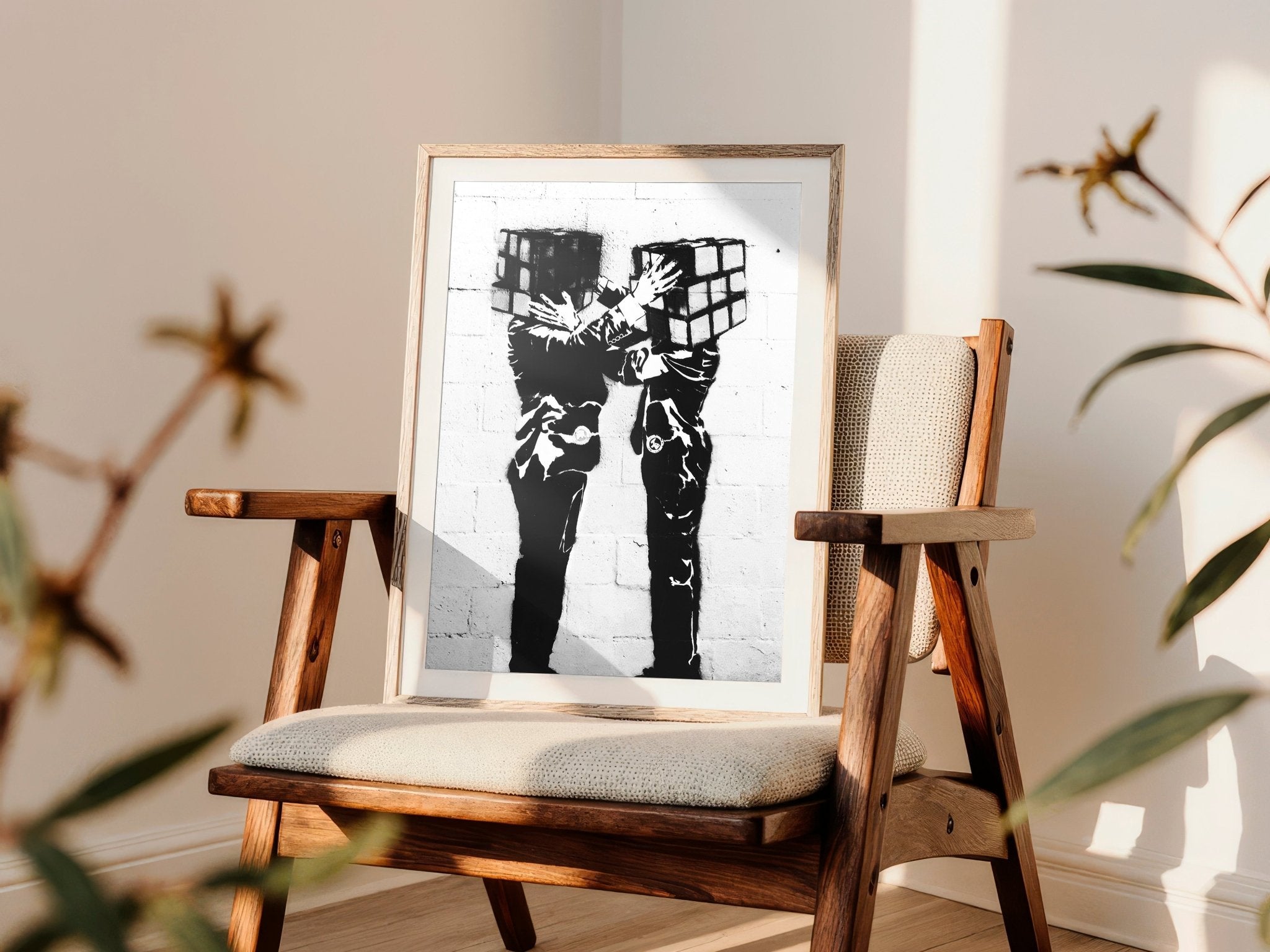 black-and-white-street-art-rubiks-cube-head-artwork
