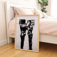 modern-banksy-inspired-rubiks-cube-figures-wall-art