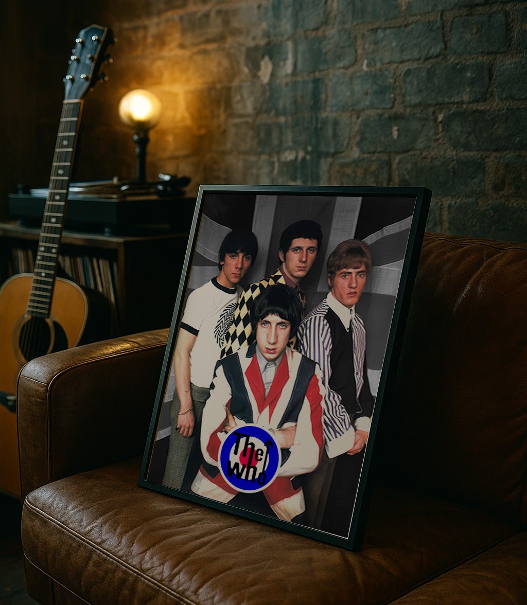 Mod Gods | The Who Retro British Rock Wall Art Print - Print