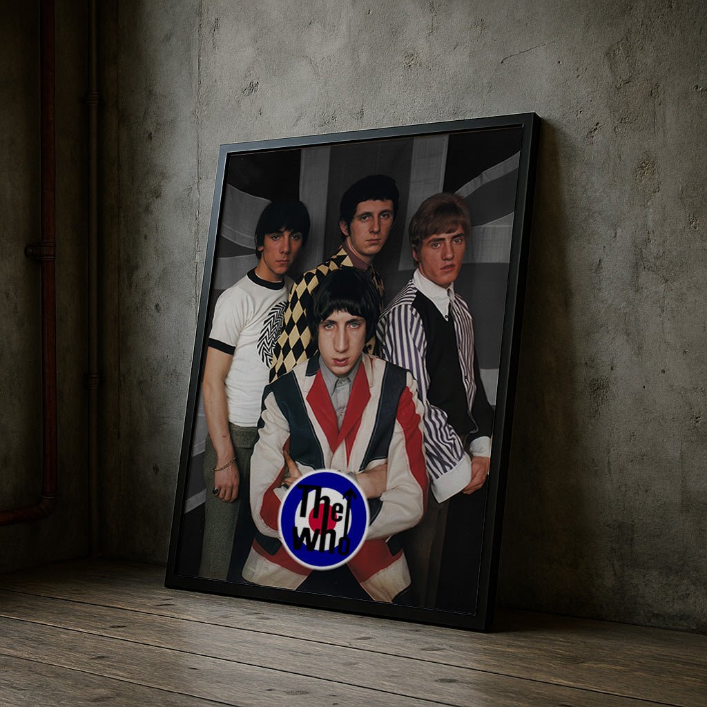 Mod Gods | The Who Retro British Rock Wall Art Print - Print