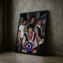 Mod Gods | The Who Retro British Rock Wall Art Print - Print