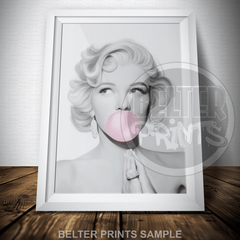 monroe-bubble-gum-glamour-wall-art-print-poster