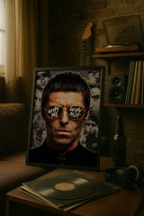 liam gallagher oasis wall art print